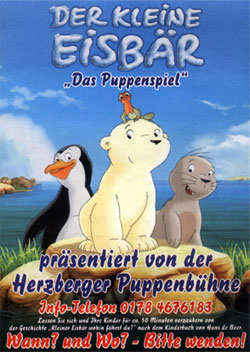 Plakat der Eisbär